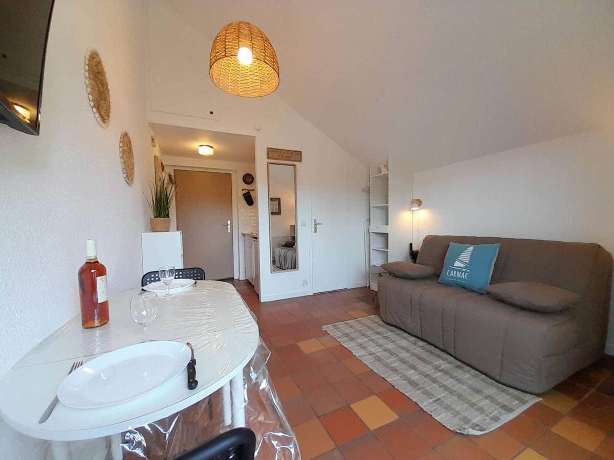 Studio A Carnac - Terrasse, Garage, Proche Plage Et Thalasso - Fr-1-477-185 Buitenkant foto